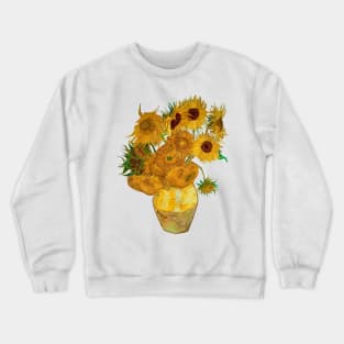 Van Gogh - Sunflowers Crewneck Sweatshirt